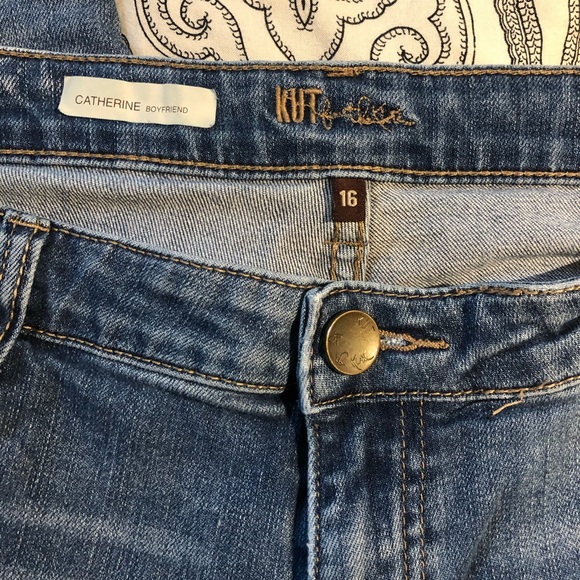 Kut from the Kloth mid-rise Boyfriend Jeans - Picture 5 of 6